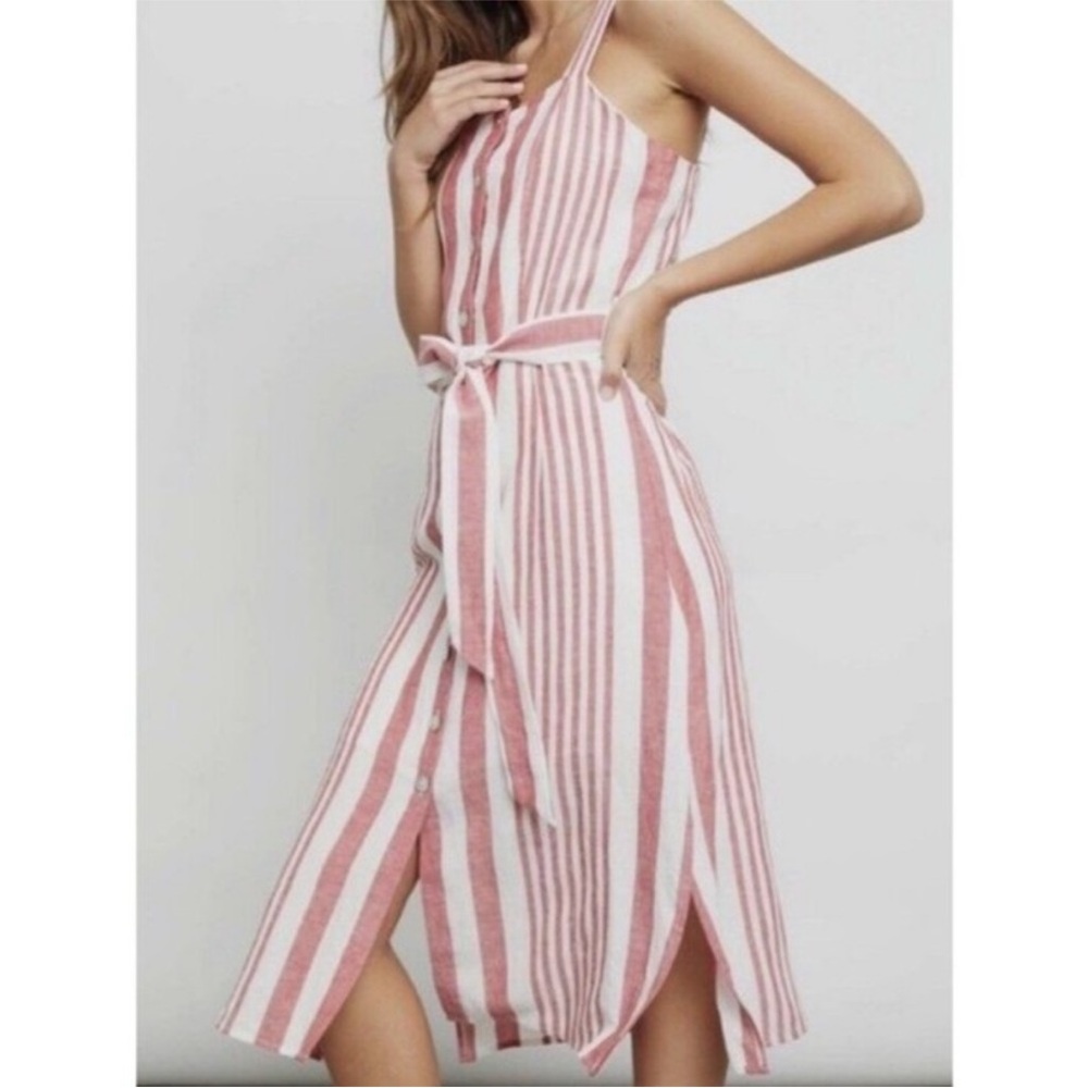 Rails Clement MIDI Sheath Dress- Montreal Stripe- M- excellent condition! - Picture 3 of 7